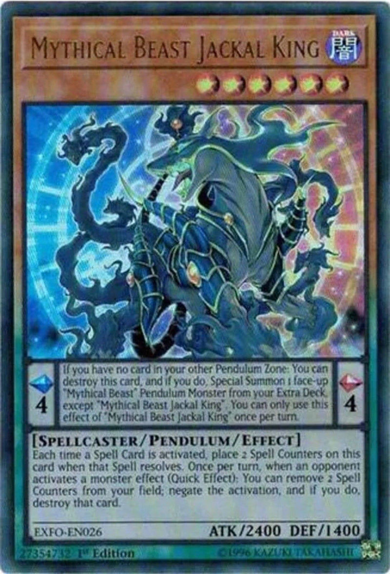 Mythical Beast Jackal King (EXFO-EN026) [EXFO]