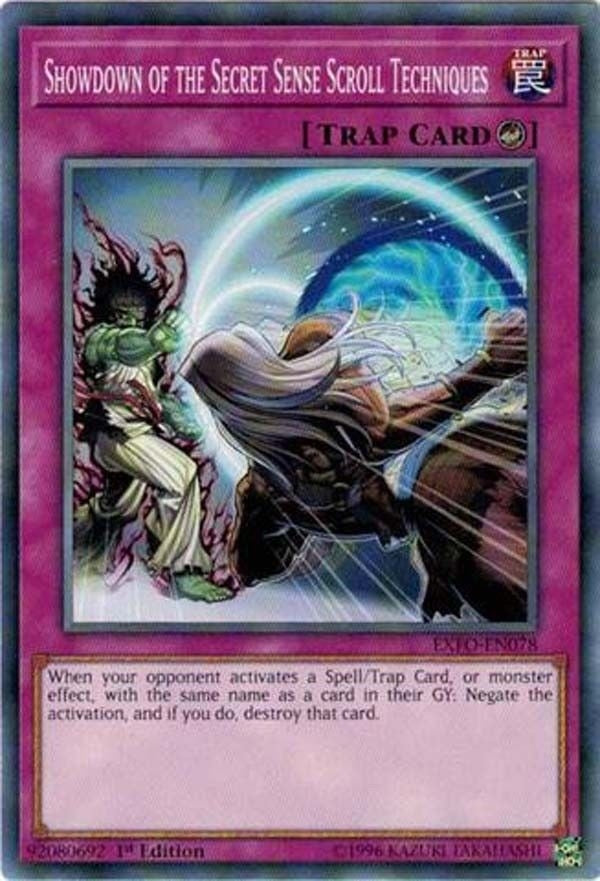 Showdown of the Secret Sense Scroll Techniques (EXFO-EN078) [EXFO]