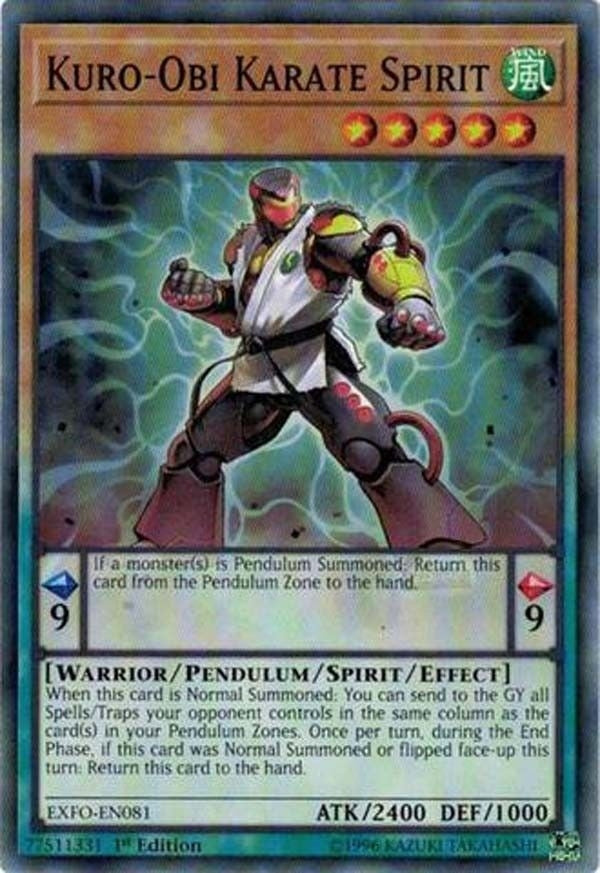 Kuro Obi Karate Spirit (EXFO-EN081) [EXFO]