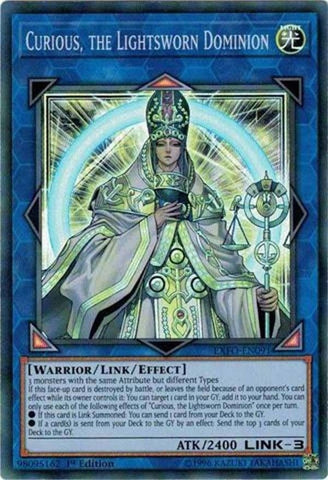 Curious the Lightsworn Dominion (EXFO-EN091) [EXFO]