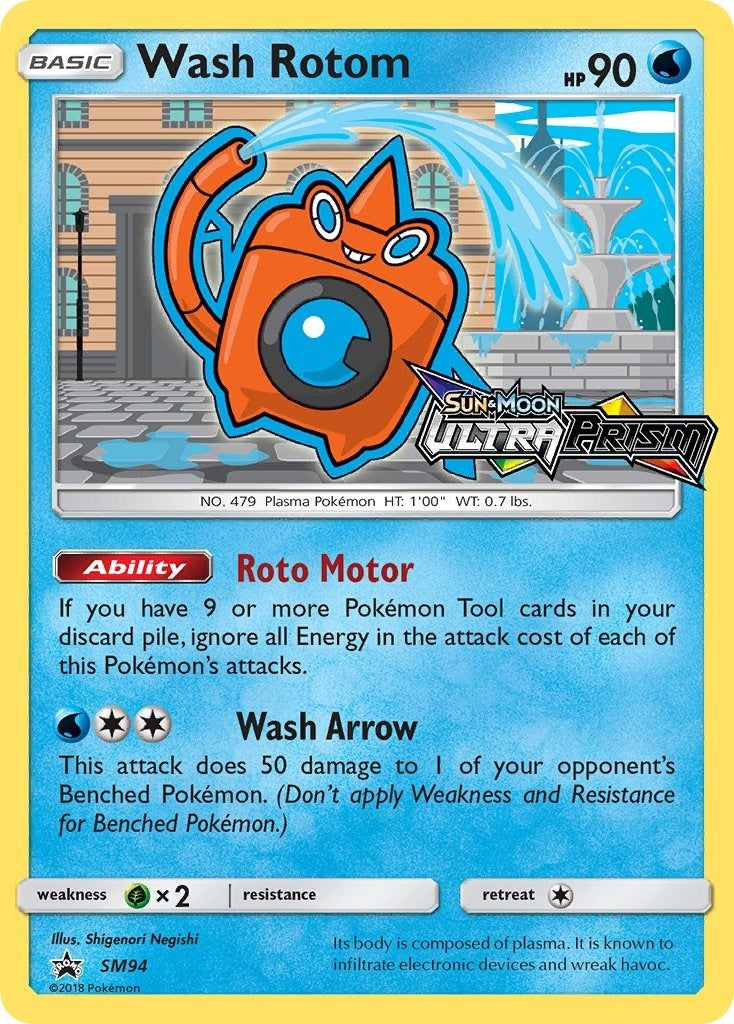 Wash Rotom SM94 Prerelease (SM94) [SMP]