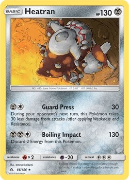 Heatran 88 156 Prerelease Kit Exclusive (088/156) [PR]