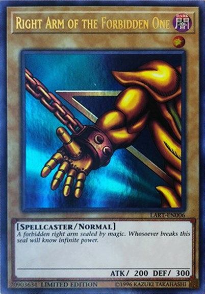 Right Arm of the Forbidden One (LART-EN006) [LART]