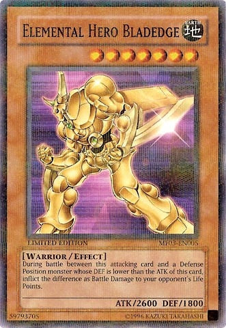 Elemental HERO Bladedge (MF03-EN005) [MF03]