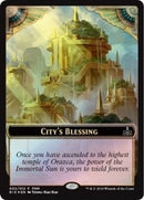 City's Blessing // Elemental Double-Sided Token [Friday Night Magic 2018]
