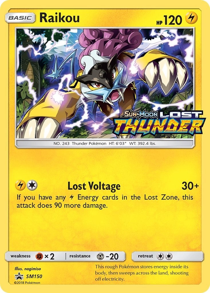Raikou SM150 Prerelease (SM150) [SMP]