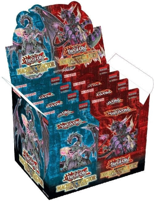 Machine Reactor and Dinosmashers Fury Structure Deck Display 1st Edition [SR03]