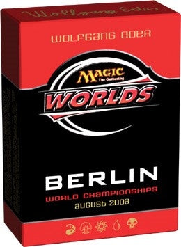 World Championship Deck 2003 Berlin Wolfgang Eder Quarterfinalist [WCD]