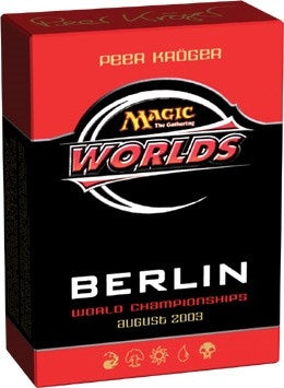 World Championship Deck 2003 Berlin Peer Kroger Quarterfinalist [WCD]