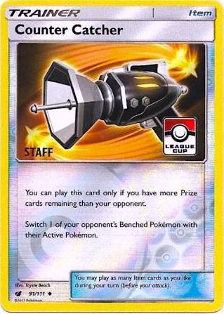 Counter Catcher 91 111 League Cup Staff (091/111) [PR]