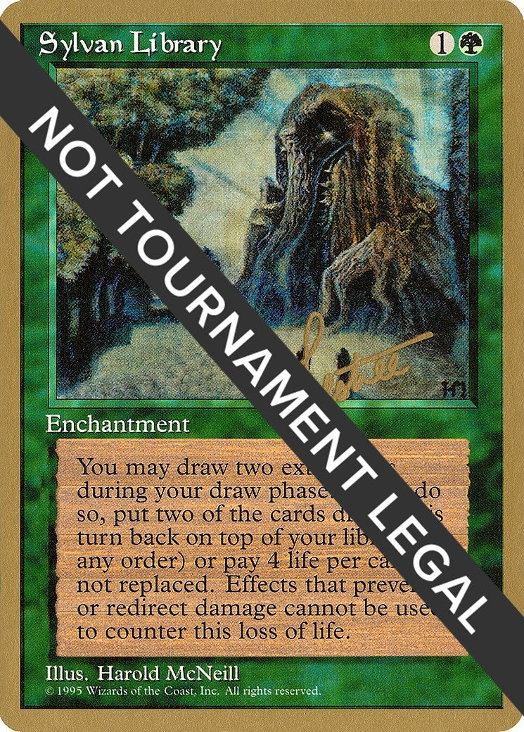 Sylvan Library (Bertrand Lestree) [Pro Tour Collector Set]