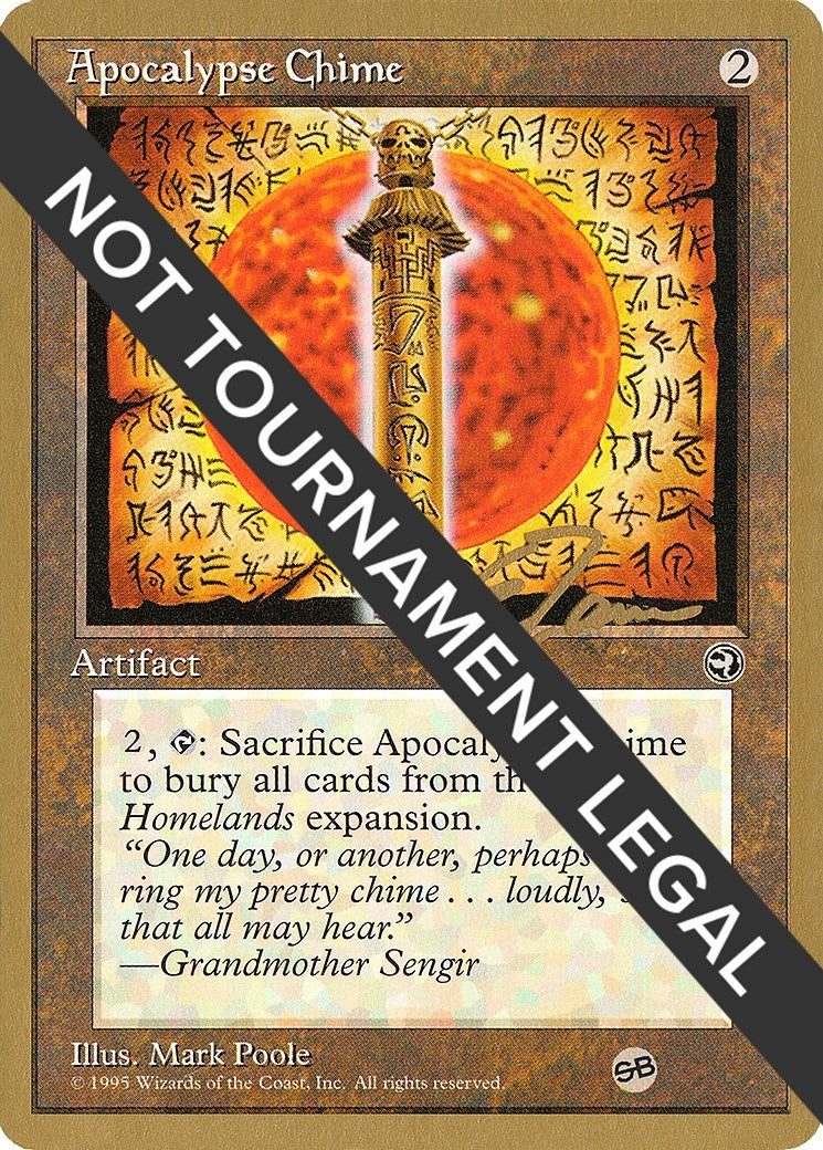 Apocalypse Chime 1996 Eric Tam HML SB [WCD]