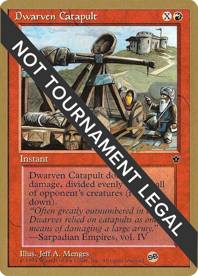 Dwarven Catapult 1996 Eric Tam FEM SB [WCD]