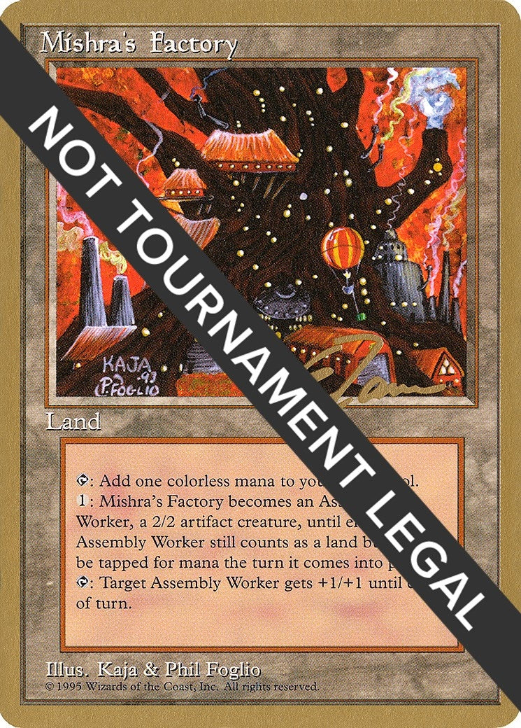 Mishra's Factory (Eric Tam) [Pro Tour Collector Set]