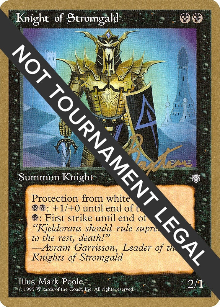 Knight of Stromgald 1996 George Baxter ICE [WCD]