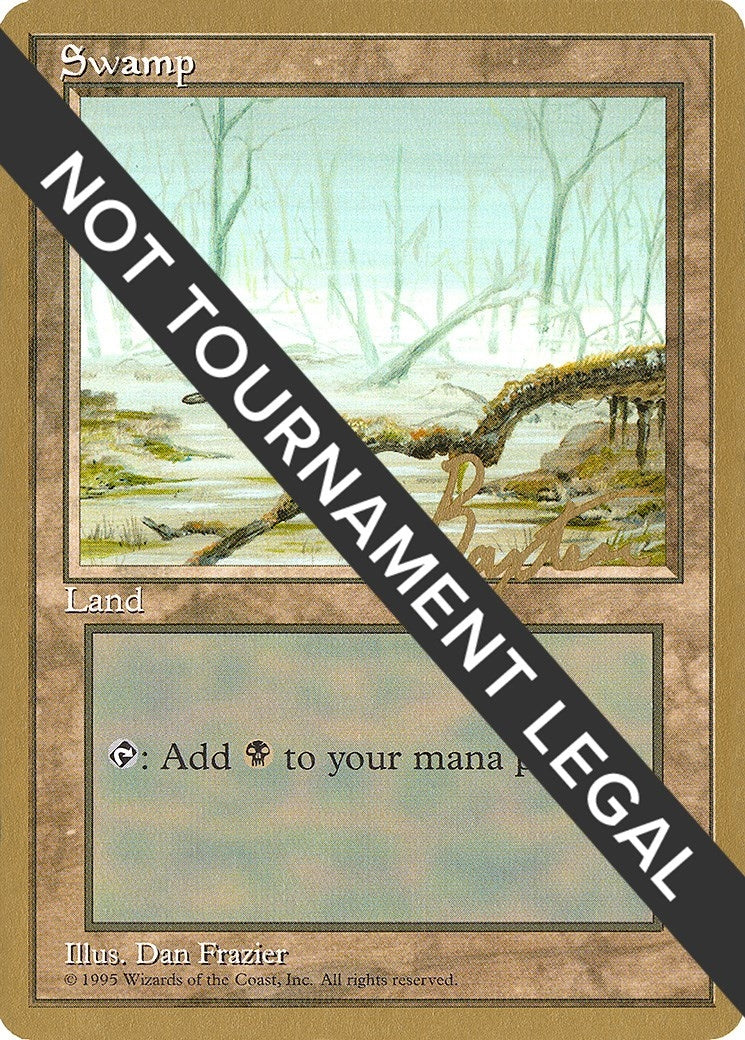 Swamp (gb372) (George Baxter) [Pro Tour Collector Set]