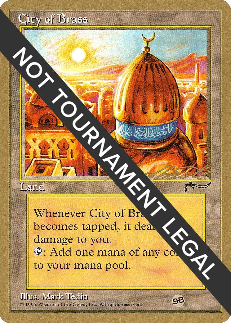 City of Brass (Leon Lindback) (SB) [Pro Tour Collector Set]