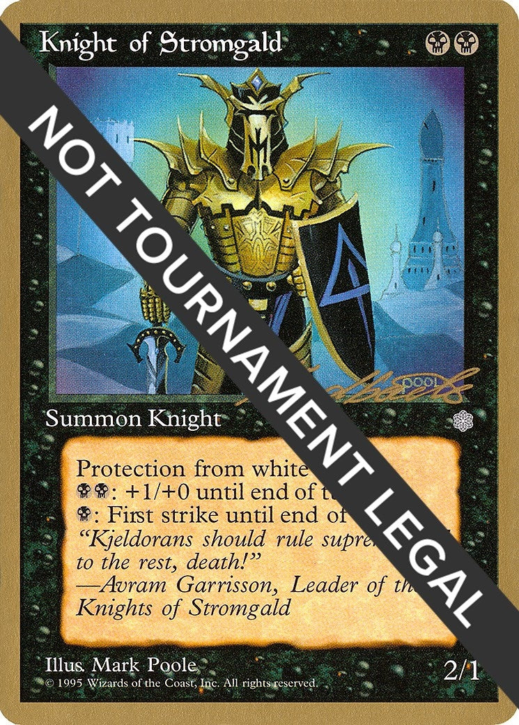 Knight of Stromgald 1996 Leon Lindback ICE [WCD]