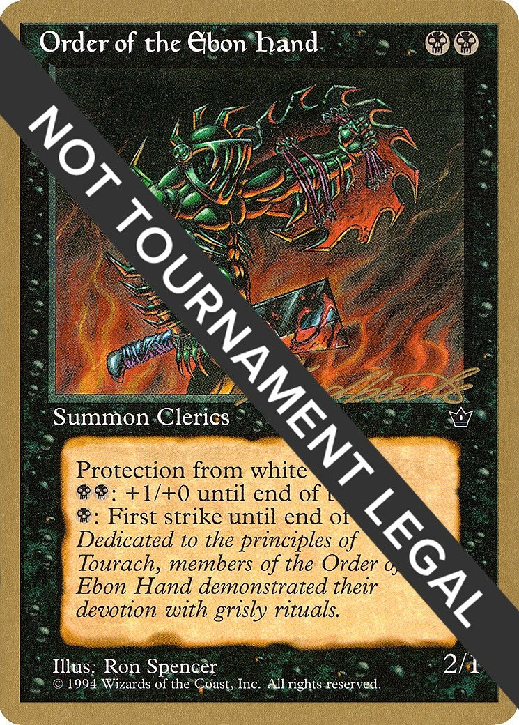 Order of the Ebon Hand Spencer 1996 Leon Lindback FEM [WCD]