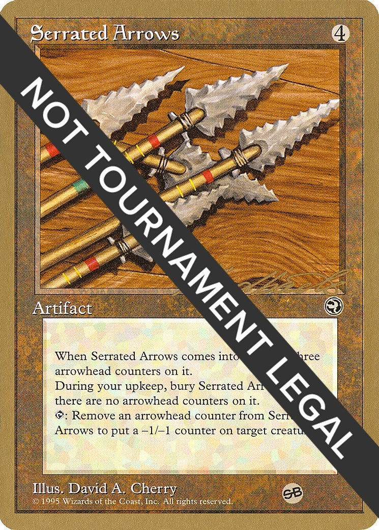 Serrated Arrows 1996 Leon Lindback HML SB [WCD]