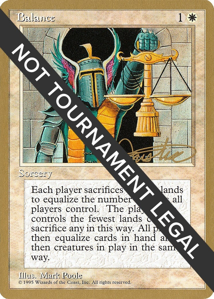 Balance 1996 Mark Justice 4ED [WCD]