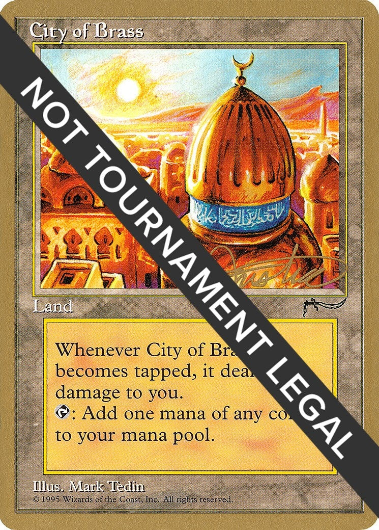 City of Brass (Mark Justice) [Pro Tour Collector Set]
