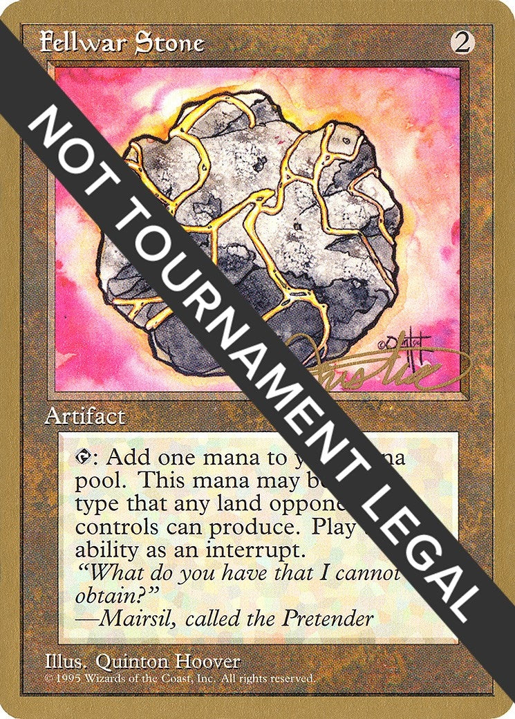 Fellwar Stone 1996 Mark Justice 4ED [WCD]