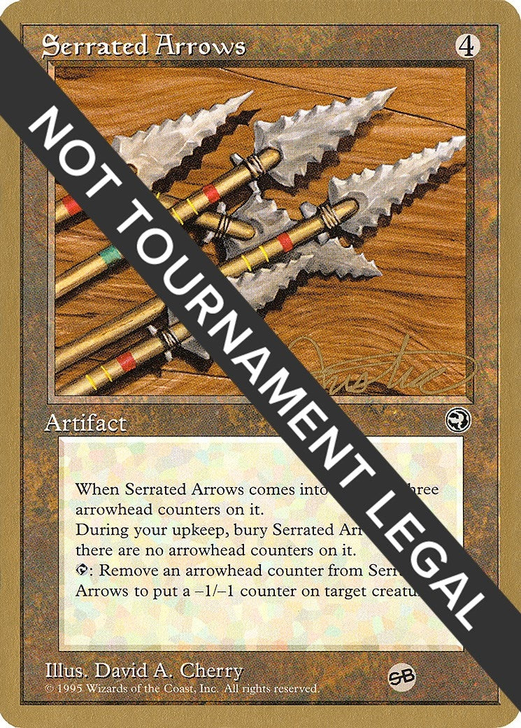 Serrated Arrows 1996 Mark Justice HML SB [WCD]