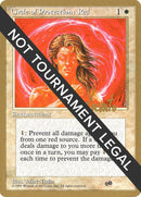 Circle of Protection: Red (Michael Loconto) (SB) (4ED) [Pro Tour Collector Set]