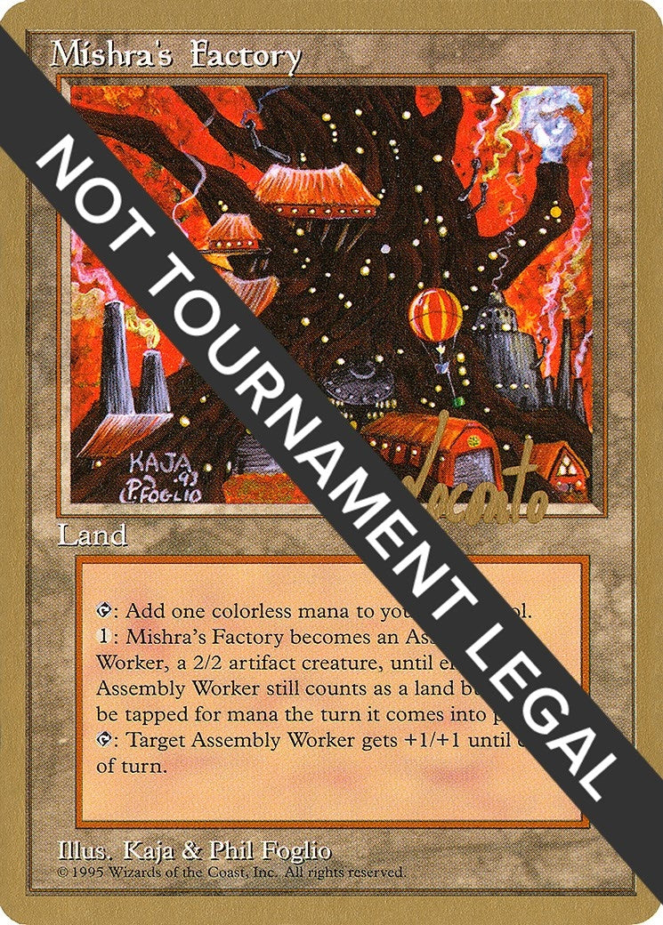 Mishra's Factory (Michael Loconto) [Pro Tour Collector Set]