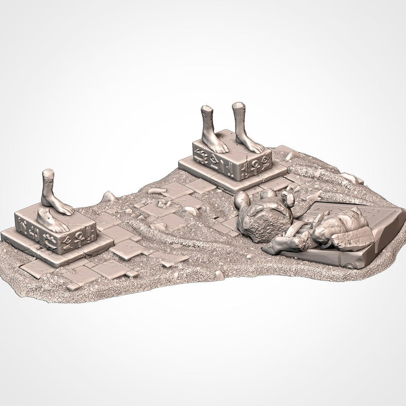 Egypt 3D printed terrain view 15
