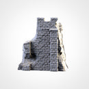 Ruined Castle 3D printed terrain view 15