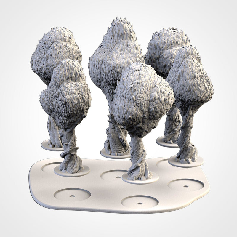 Classic Forests 3D printed terrain view 15