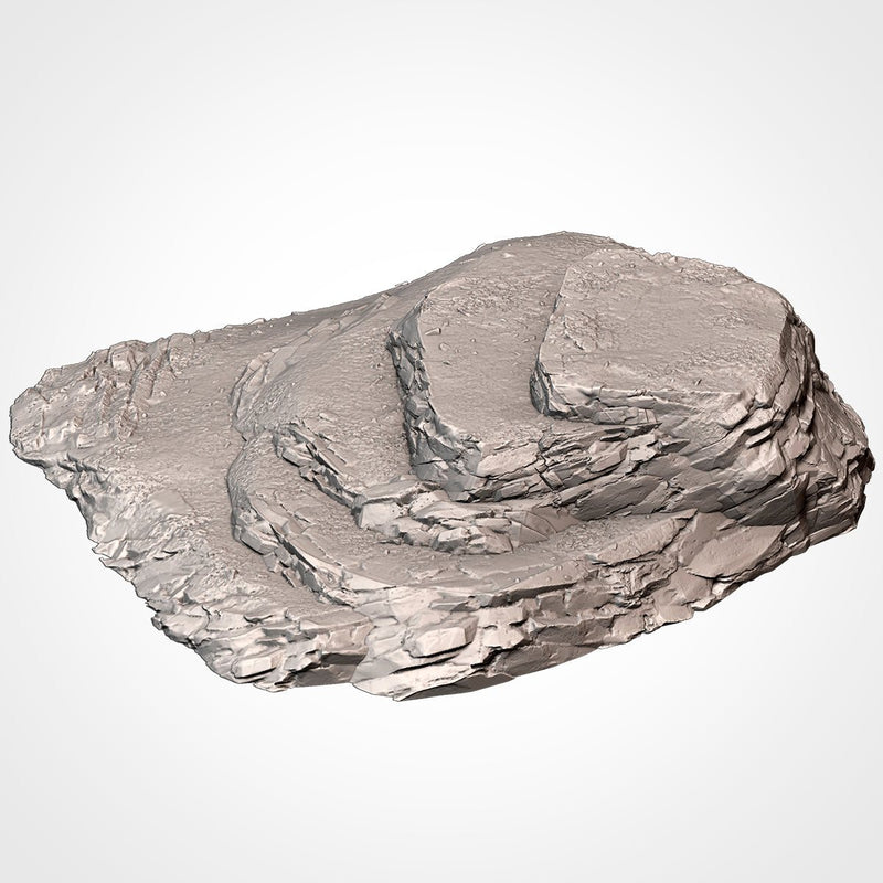Modern Hills 3D printed terrain view 15