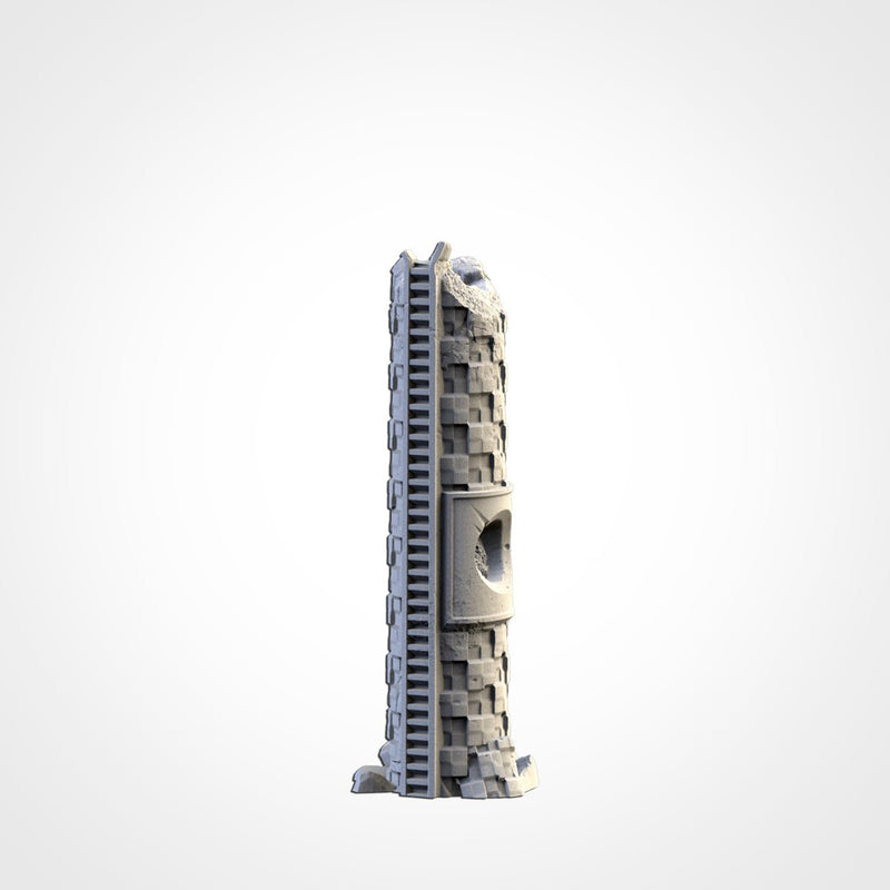 Nuclear Plants 3D printed terrain view 15
