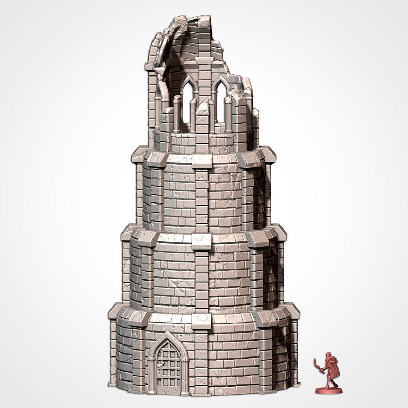 Middle Earth Town 3D printed terrain view 15