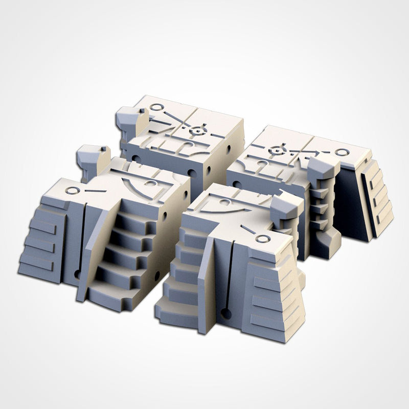 Xeno Pyramids 3D printed terrain view 15