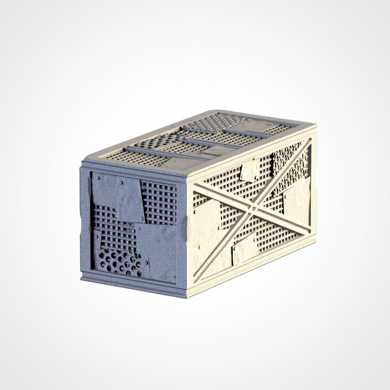 Post-Apocalyptic WTC Set 02 3D printed terrain view 15