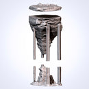 Floating Rocks 3D printed terrain view 15