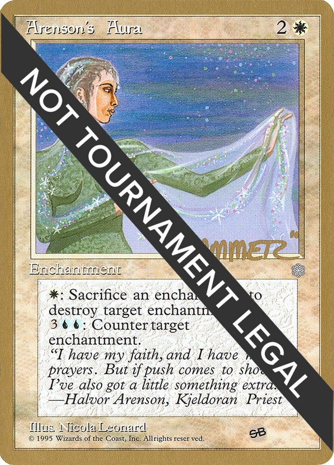 Arensons Aura 1996 Shawn Hammer Regnier ICE SB [WCD]