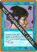 Memory Lapse (Jigsaw) (Shawn "Hammer" Regnier) (SB) [Pro Tour Collector Set]