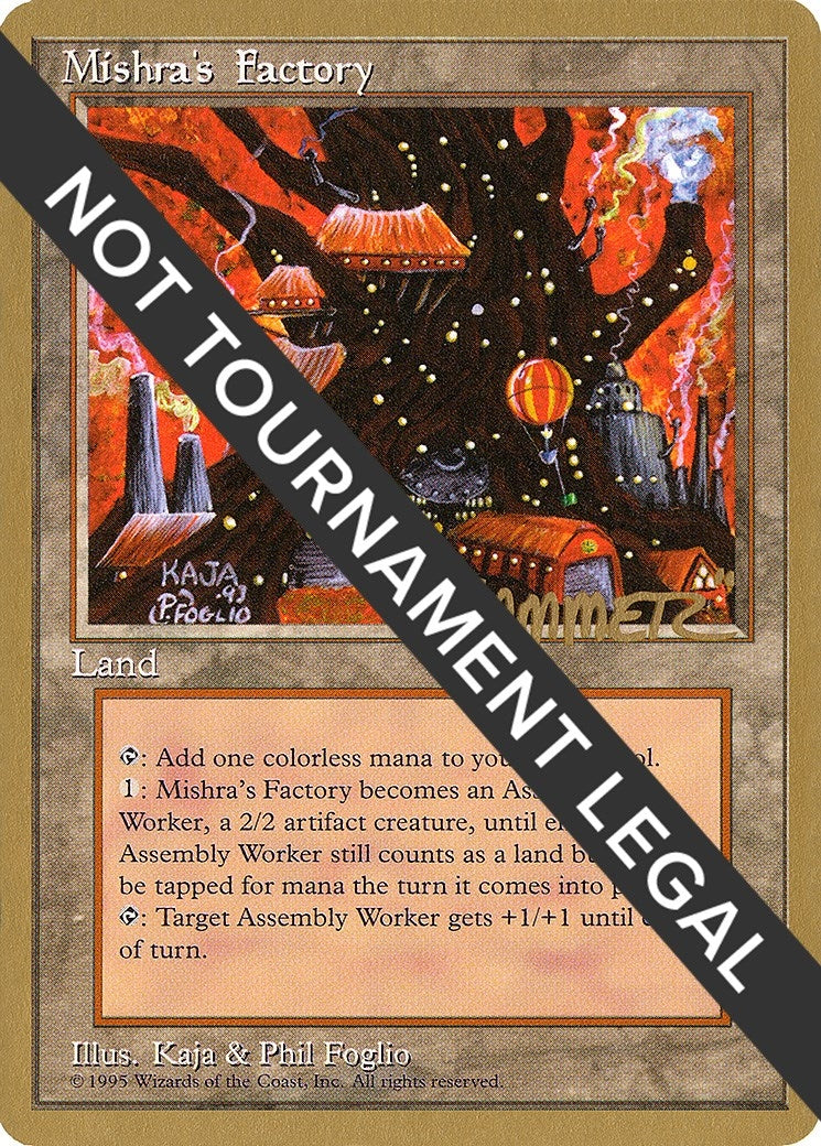 Mishra's Factory (Shawn "Hammer" Regnier) [Pro Tour Collector Set]