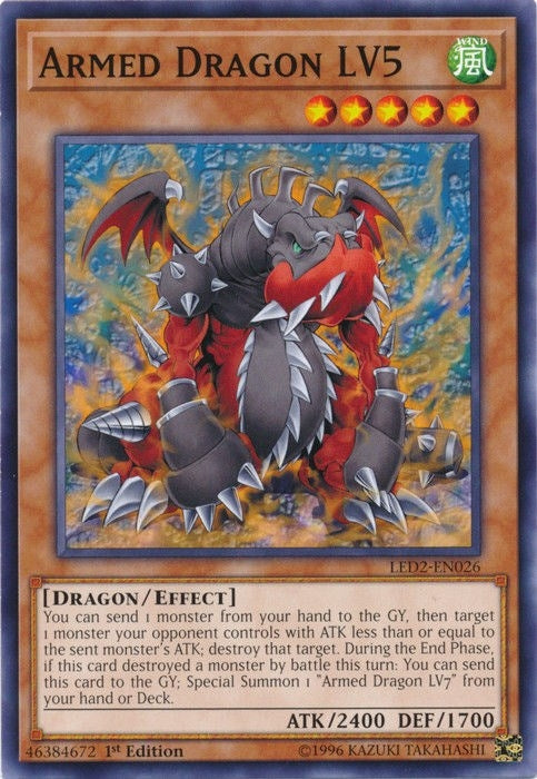 Armed Dragon LV5 (LED2-EN026) [LDAM]