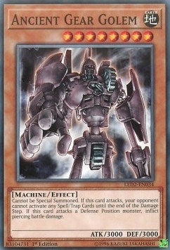 Ancient Gear Golem (LED2-EN034) [LDAM]