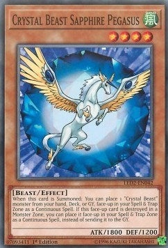 Crystal Beast Sapphire Pegasus (LED2-EN042) [LDAM]