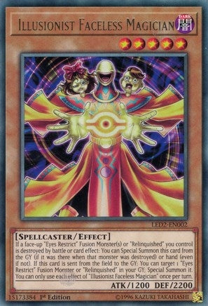 Illusionist Faceless Magician (LED2-EN002) [LDAM]