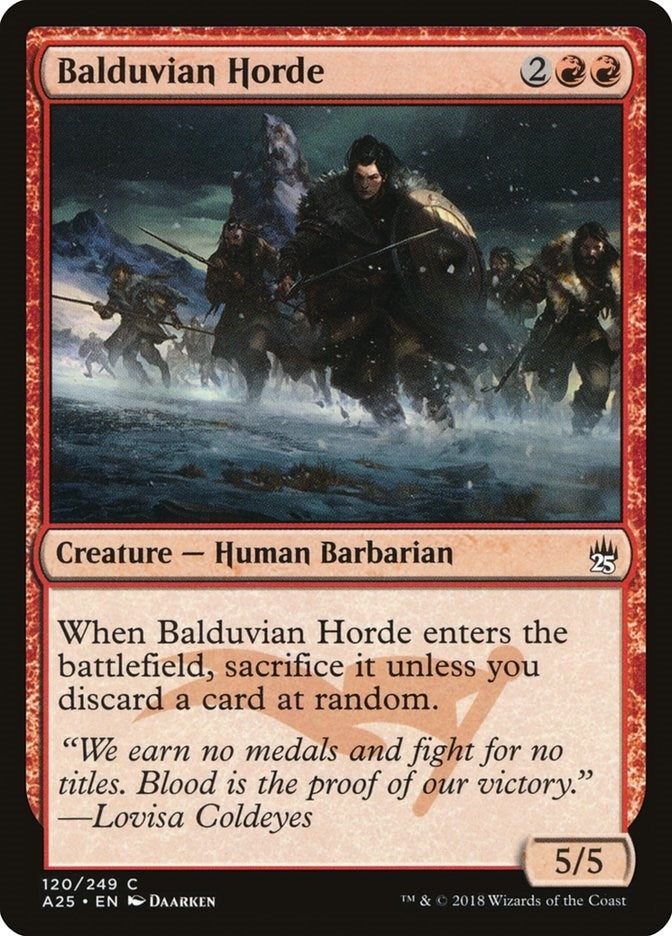 Balduvian Horde (120) [A25]