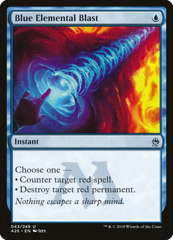 Blue Elemental Blast (43) [A25]