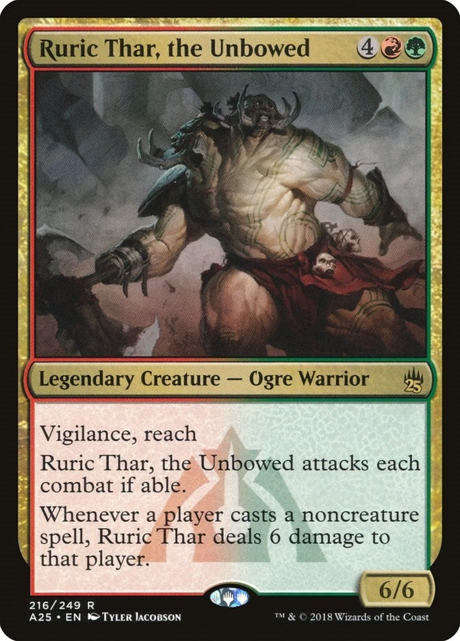 Ruric Thar the Unbowed (216) [A25]