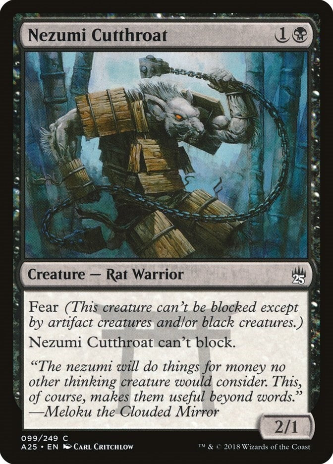 Nezumi Cutthroat (99) [A25]